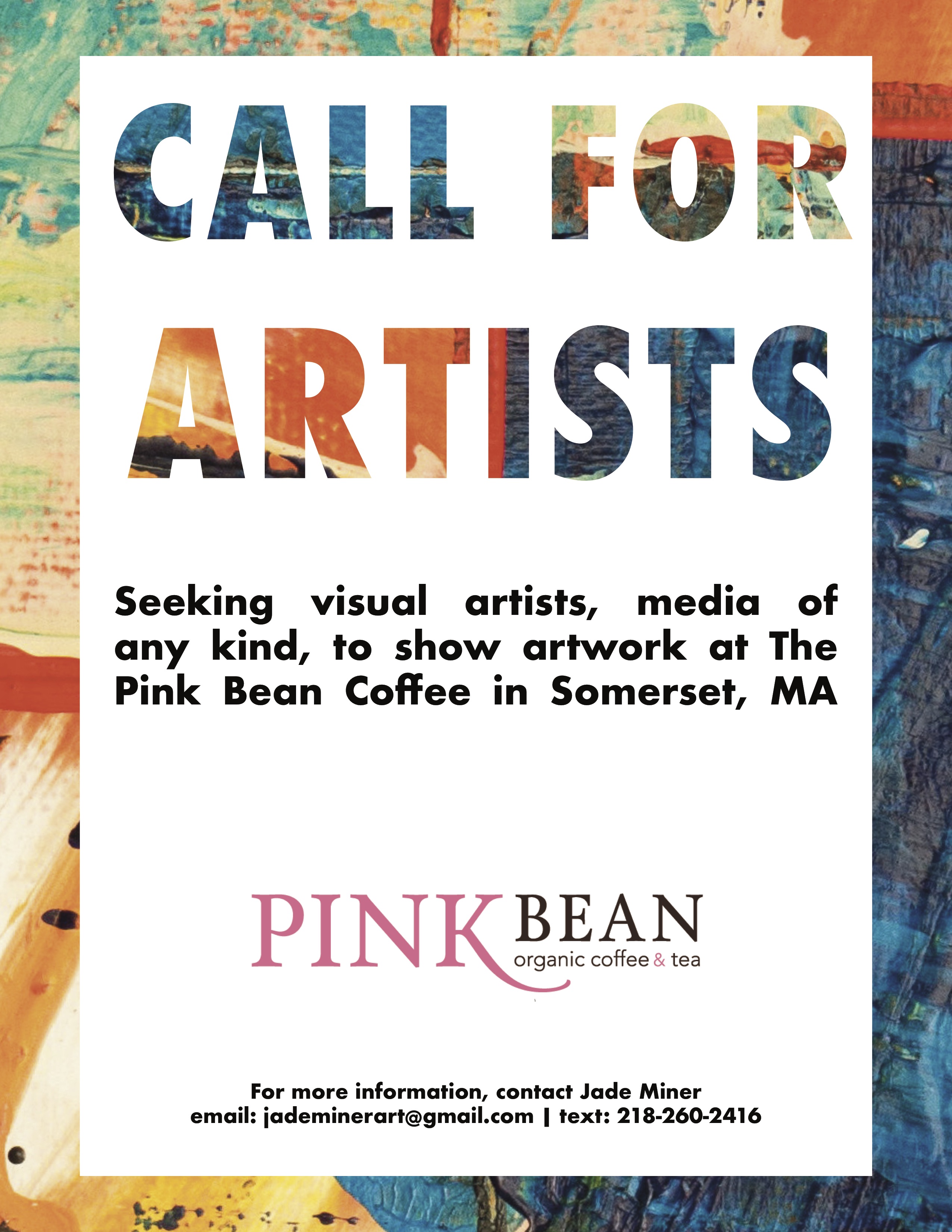 call for artist poster