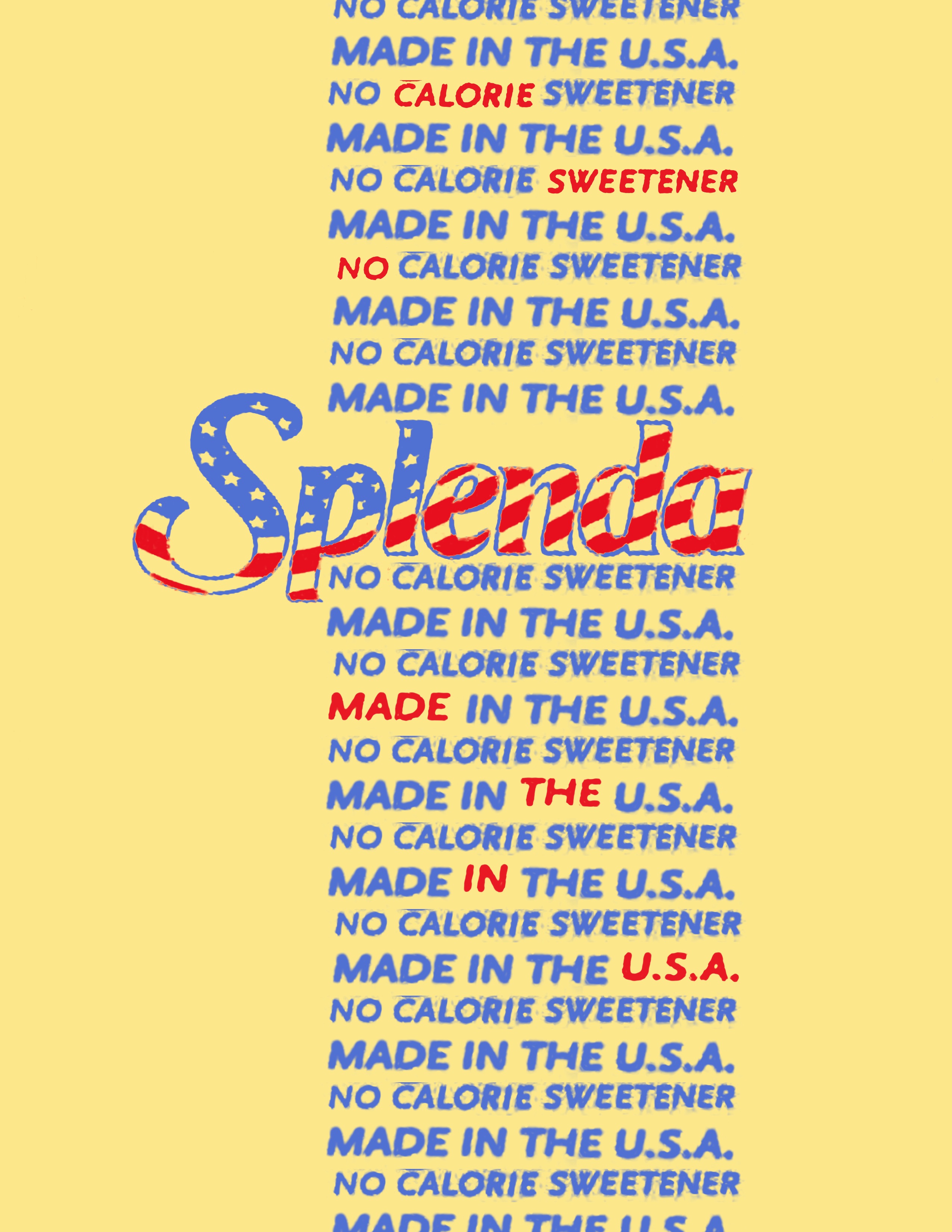 splenda poster